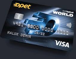 Zira birden fazla karta aynı anda başvuru yapmanız kredi kartınızın onay almasını zorlaştırmaktadır. Opet Worldcard Kredi Karti Worldcard