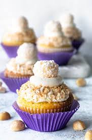 Macadamia Coconut Cupcakes Recipe Scrumptious Desserts Coconut Cupcake Recipes Desserts