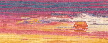Maybe you would like to learn more about one of these? Sunset Sky Cross Stitch Kit By Thea Gouverneur