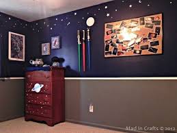 A Super Space Geek Bedroom Mad In Crafts Geek Bedroom Star Wars Bedroom Nerd Room Decor