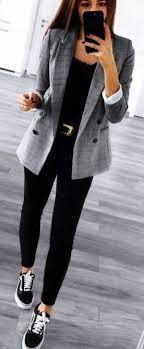 101 Informal Work Outfits With Sneakers Casual Work Outfits Work Outfits Women Business Casual Outfits For Women