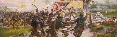 The military history of african americans spans from the arrival of the first enslaved africans during the colonial history of the united states to the present day. Buffalo Soldiers And The Spanish American War Presidio Of San Francisco U S National Park Service