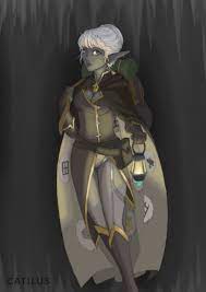 Orelyn Dark Elf Abjuration Wizard Dark Elf Dungeons And Dragons Fantasy Girl