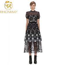 We did not find results for: New Self Portrait Vantage Dress 2020 Summer Design Black Mesh Embroidered Flowers Midi Dress O Neck Short Sleeve For Women Dresses Aliexpress