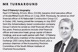 A key contact for the company by internal stakeholders, bankers. Arcelormittal South Africa S Hard Earned Turnaround Duke Corporate Education