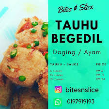 Tauhu begedil & sambal kicap padu sungguh. Resepi Begedil Tahu Daging