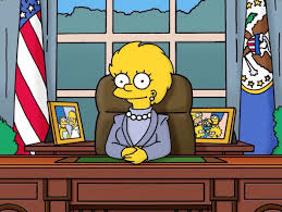 Los Simpson على X: "Ni Donald Trump ni Hillary Clinton. Lisa Simpson.  https://t.co/COhFwMnSXq"
