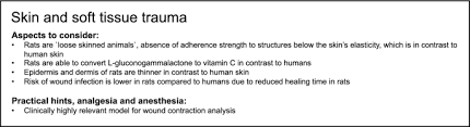 There are several examples of common overuse injuries. Modeling Trauma In Rats Similarities To Humans And Potential Pitfalls To Consider Journal Of Translational Medicine Full Text