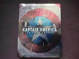 Captain America Blu-ray Steelbook 美國隊長2D+3D 絕版藍光鐵盒 (香港版)