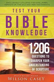 The questions are taken from both the old and new testaments. Test Your Bible Knowledge 1 206 Questions To Sharpen Your Understanding Of Scripture Casey Wilson 9781680993554 Amazon Com Books