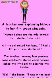 Read on and check out the best jokes for kids! The Teacher Couldn T Believe It When The Little Girl Said This Funny Teacher Jokes Clean Funny Jokes Teacher Jokes