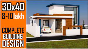 A compound isn't always formed by purchasing multiple pieces of land containing elaborate homes. 30 0 X40 0 House Design House Plan With 3d Design With Details Youtube