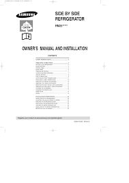 How to set temperature of samsung 3 in 1 convertible double door refrigerator. Samsung Rm25kgrs Da99 01225e Rm27kgrs User Manual Manualzz
