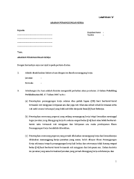 Surat Permohonan Tanggung Kerja Lamaran Q