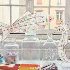Fish And Seahorse Lanterns By Petit Pan Lampion Peter Pan Fabrique A La Main