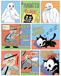 Here's the full comic for my Felix The Cat contribution to @jared.cody.wolf  Spring/Summer/Winter Special. Never knew how much I loved Felix until I  learned just how crazy he actually was. #felixthecat