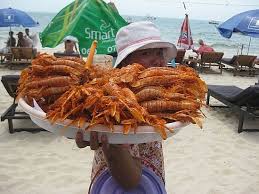 Fresh Lobster On The Beach In Sihanoukville Cambodia Fresh Lobster Cambodia Eat