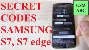 Secret Codes For Samsung Galaxy S7 S7 Edge Youtube
