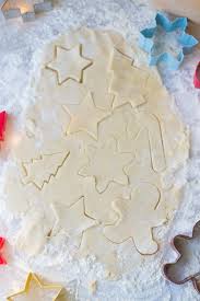 You only need 3 ingredients, well four if you count the fun sprinkles used to decorate. Easy Cut Out Sugar Cookie Recipe Easy Shortbread Cookie Recipe