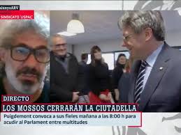¿Se puede detener a Puigdemont en el interior del Parlament? Albert Palacio  (USPAC) responde