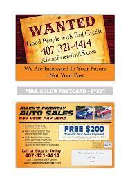 Car Sales Postcard Design Automotive Sales Postcard Postcard Design