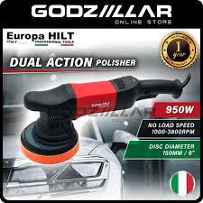 Capai botol soft99 mulalah tonyoh kereta. Da Europa Hilt 950w Dual Action Car Polisher 6 Pad Polisher Mesin Polish Kereta Car Detailer Shopee Malaysia