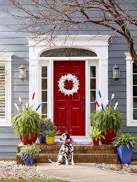 Perfect independence day and usa themed uncle sams, miss liberty figures and patriotic decorations for any party celebrating your pride in america! Patriotic Decorating Ideas For The Fourth Of July Better Homes Gardens