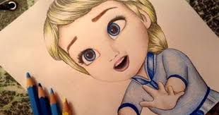 Drawing Elsa Anna Frozen Fever Drawholic Youtube Frozen Drawings Elsa Drawing Disney Art