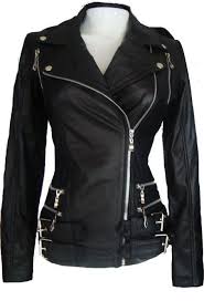 Womens Winter Leather Black Jacket Sizes Xs 3xl Xmas Sale Leather Jackets Women Real Leather Jacket Fashion