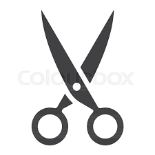 30 images of scissors clipart black and white. Scissors Glyph Icon Web And Mobile Stock Vektor Colourbox