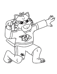 Predator coloring pages for kids >> disney coloring pages. Nashville Predators On Twitter Need A Fun Activity For The Kiddos Here Are Some Gnash00 Coloring Pages For You To Print Off In Honor Of His Bday Make Sure To Send Photos