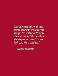 Maybe you would like to learn more about one of these? Sabrina Sabrina Spellman And Quote Image 6538504 On Favim Com