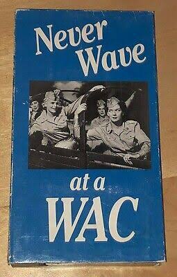 Never Wave At A WAC VHS Tape 1952 Women's Army Corps Movie Rosalind Russell  Film | eBay