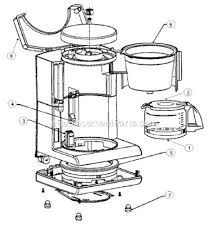 Bunn coffee makers have been in production since the 1950s. Bunn Coffee Maker Parts Diagram Bunn Coffee Brewer With Warmer Vp17 Ereplacementparts Com Housing Electrical Wiring Diagram Html With Bunn A10 Coffee Brewer With Warmer Parts C 143030 143064