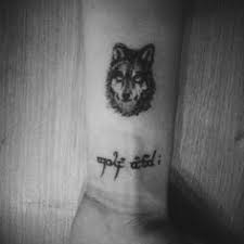 Just like the wolf's face, you may either encounter a cute wolf or a very fierce one. Small Wolf Tattoos On Wrist