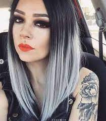 Siyah Gri Sac Modelleri 2019 Grayhairstyles Siyah Renkli Sac Siyah Sac Modelleri Sac