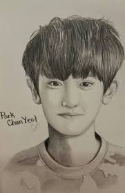 Pin By Premarsha On Fanart Kpop Drawings Exo Drawing Bff Drawings