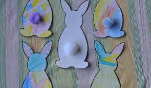 The bunny paw print template is a sweet idea you can use for your greeting card designs and gift basket ornaments. Easy Bunny Bunting With Free Printable Template Savvymom