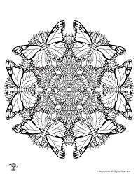 This collection includes mandalas, florals, and more. Monarch Milkweed Adult Coloring Page Woo Jr Kids Activities Children S Publishing