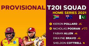 Jun 08, 2021 · shai hope has been picked in west indies' squad for the first test against south africa, and could make a return to their test xi after being dropped last year. West Indies Announce An 18 Member Provisional Squad For The T20i Summer Against South Africa Australia And Pakistan