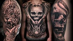 If you are looking at tattoos that require fine lines and less complexity, most likely black ink is the right one. 20 Schrille Black Grey Motive Fur Mutige Manner Tattoo Spirit