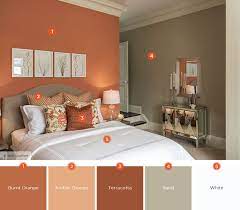 Check out the orange paint colors below for the right paint color for your next project. Burnt Orange White Color Scheme Google Search In 2020 Bedroom Color Schemes Living Room Orange Bedroom Orange
