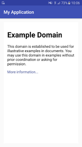 Enhanced webview component for android that works as intended out of the box. Working With Webview Displaying Web Content Inside Your Android App