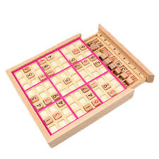 Number search puzzles book in large print for adults and seniors (brain training for adults series) dawika, ben on amazon.com. Wooden Sudoku Number Game Puzzles Kids Adult Math Baby Toys Jigsaw Table Game Learning Educational Toys Walmart Canada