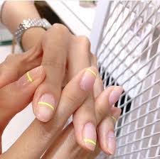 Wociety On Twitter Minimal Nails Neon Nail Designs Minimalist Nails