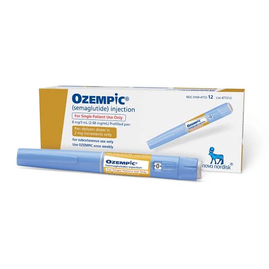 Ozempic 2 mg pre-filled injection pen, AI generated