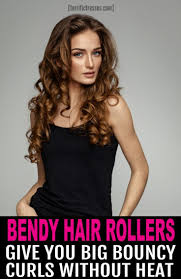 Want Your Best Heatless Curls Ever Give Flexi Rods A Try These Bendy Hair Rollers Make It Easy T Curling Straight Hair Straight Hairstyles Foam Rollers Hair