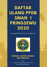 Seperti apa daftar gaji pokok asn/pns tahun 2020 berdasarkan pangkat/golongan dan masa kerja ? Tata Cara Pelaksanaan Daftar Ulang Ppdb Sman 1 Pringsewu Tahun Pelajaran 2020 2021 Sman 1 Pringsewu