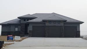 Omaha New Custom Homes Gray House Exterior Exterior House Colors House Paint Exterior
