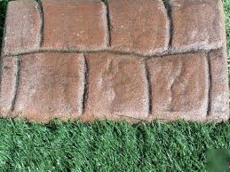 Ashlar red floppy concrete stamp with 4 reviews. New Concrete Curbing Roller Stamp Set Of 8 Brand